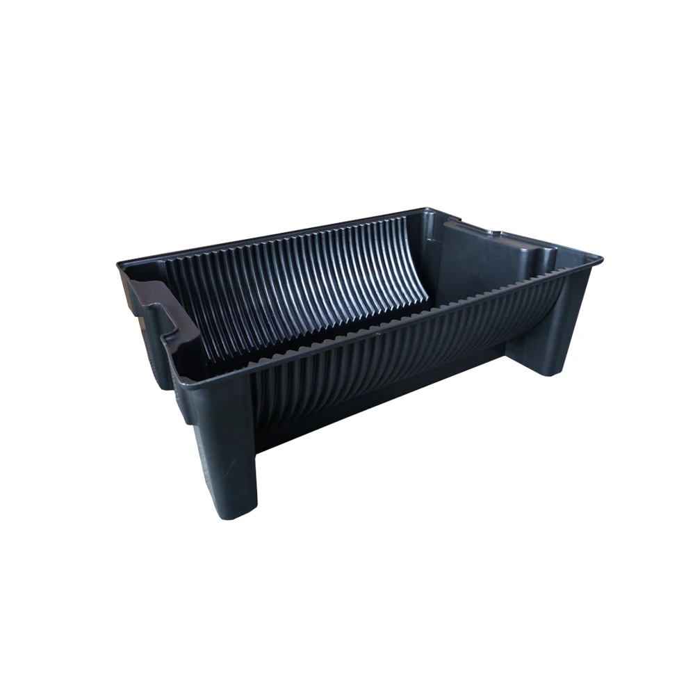 Черный 550*350*175 мм жесткий настенный PP пластиковый ESD держатель катушки SMT для электронной