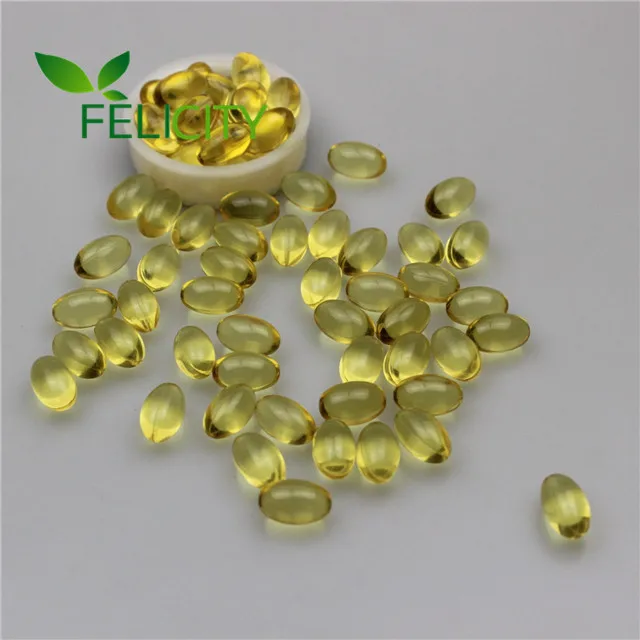 Privet Label Halal Certificated Cod liver oil vitamin a capsule vitamin d capsule