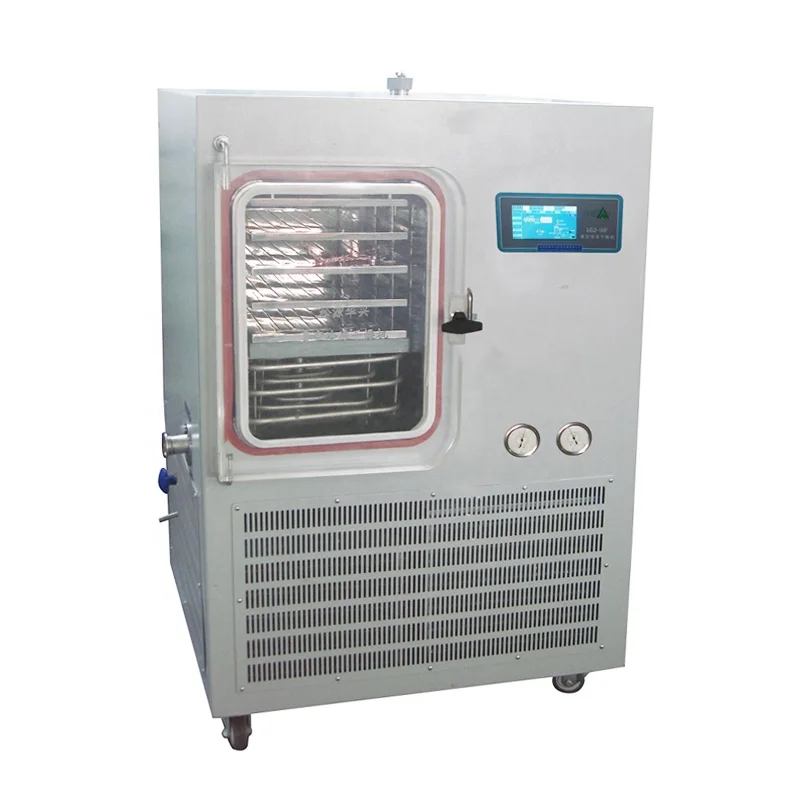 LGJ-100F Горячая Акция вакуумная сушильная машина для заморозки/Пилот флаконы пробкования вакуумный сублиматор