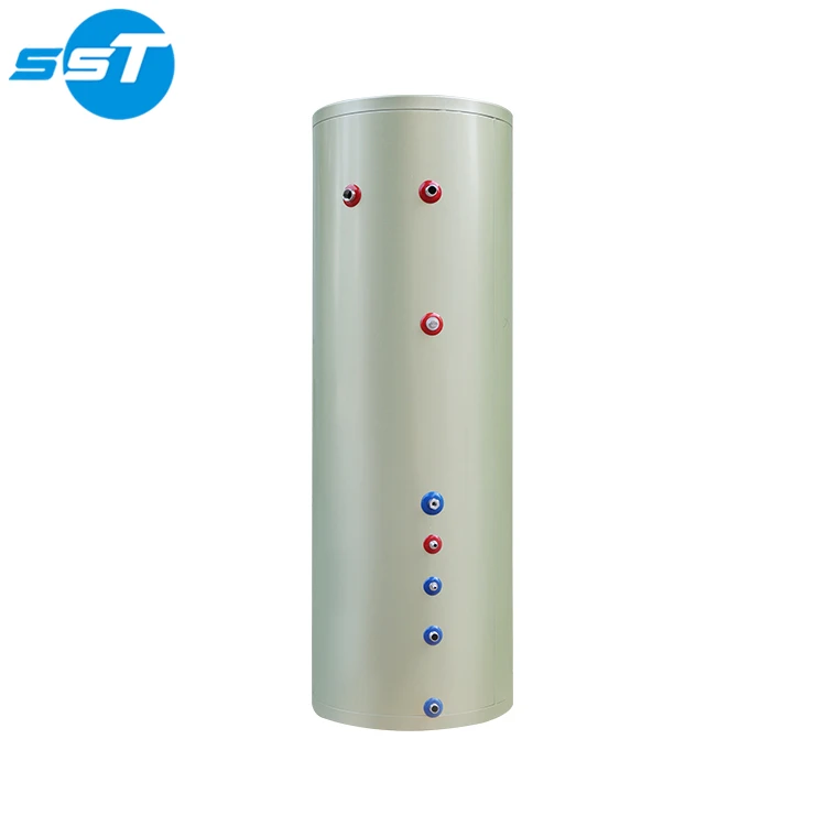 SST air source heat pump hot water cylinder+household water tank solar coil exchanger for heat pump
