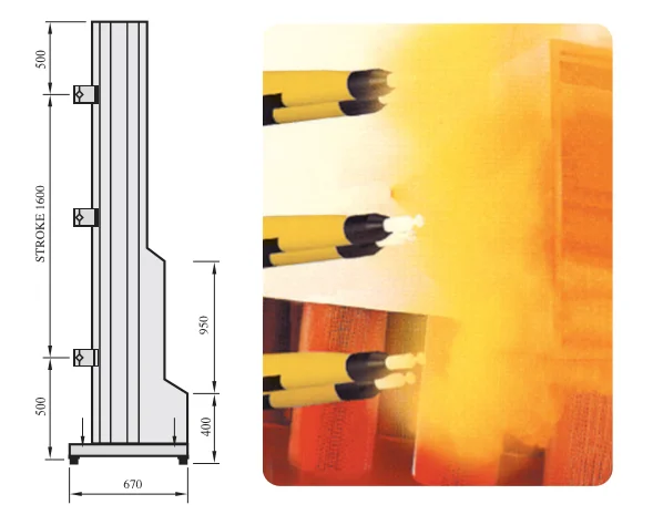 Electrostatic Automatic Powder Coating Reciprocator Paint Reciprocating Machine