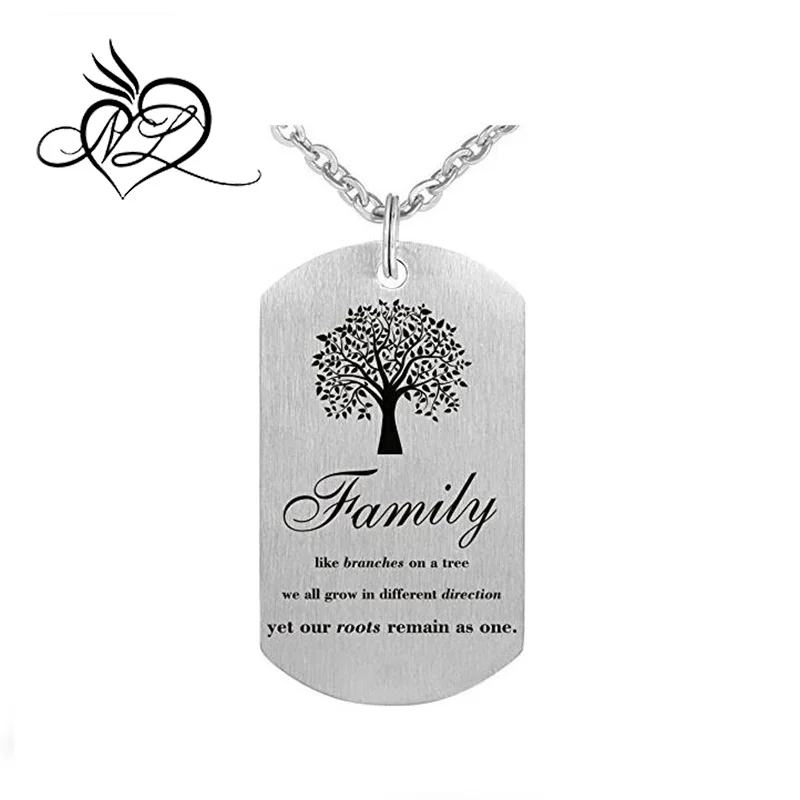 Family Tree Of Life Dog Stainless Steel Pendant Necklace Dog s Pendant Necklace Buy Fashion Wholesale Fashion Statement Jewelry Family Birthstone Tree Necklace Teenage Fashion Jewelry Product On Alibaba Com