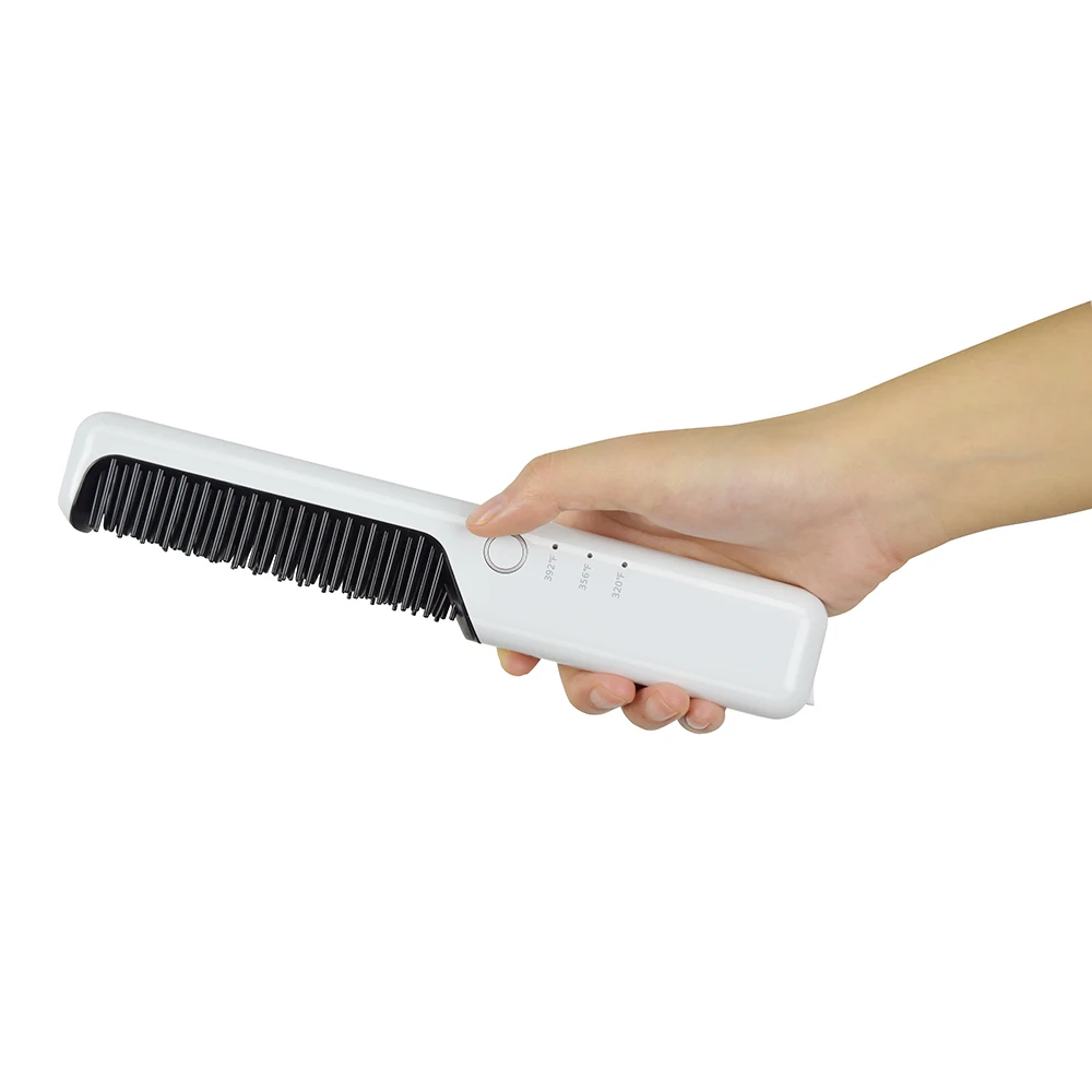 Wholesale custom private label hair straightener brush electric