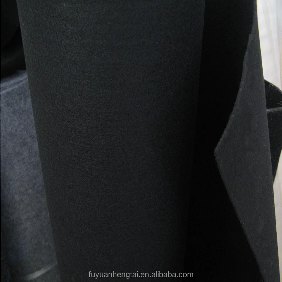 Оптовая продажа, высококачественный фетровый рулон из чистой черной шерсти, китайский производитель.