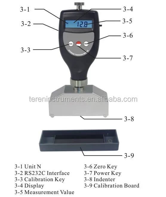 Ht6510c Digital Shore Hardness Meter C Durometer Scleroscope 0.79