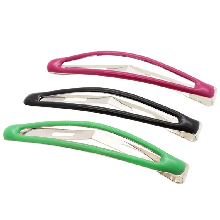 Artstar A147 новый дизайн модный флуоресцентный цветной металлический пластиковый зажим для волос BB