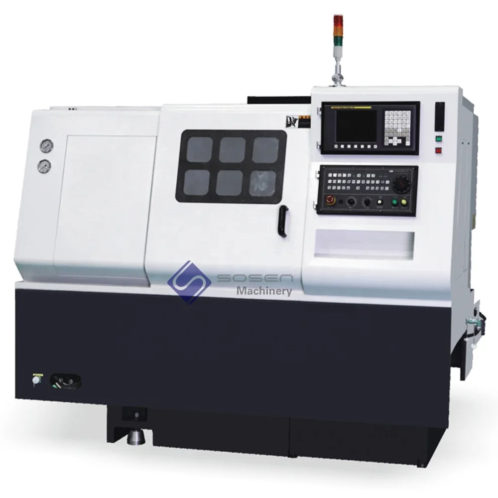 Torno cnc herramientas vivas CK36F control fanuc