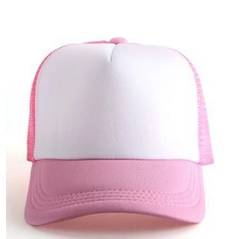 C010 Custom Design 10 Colors Baseball Hat Adult Cotton Blank Sublimation Sun  Hat for Heat Transfer Printing