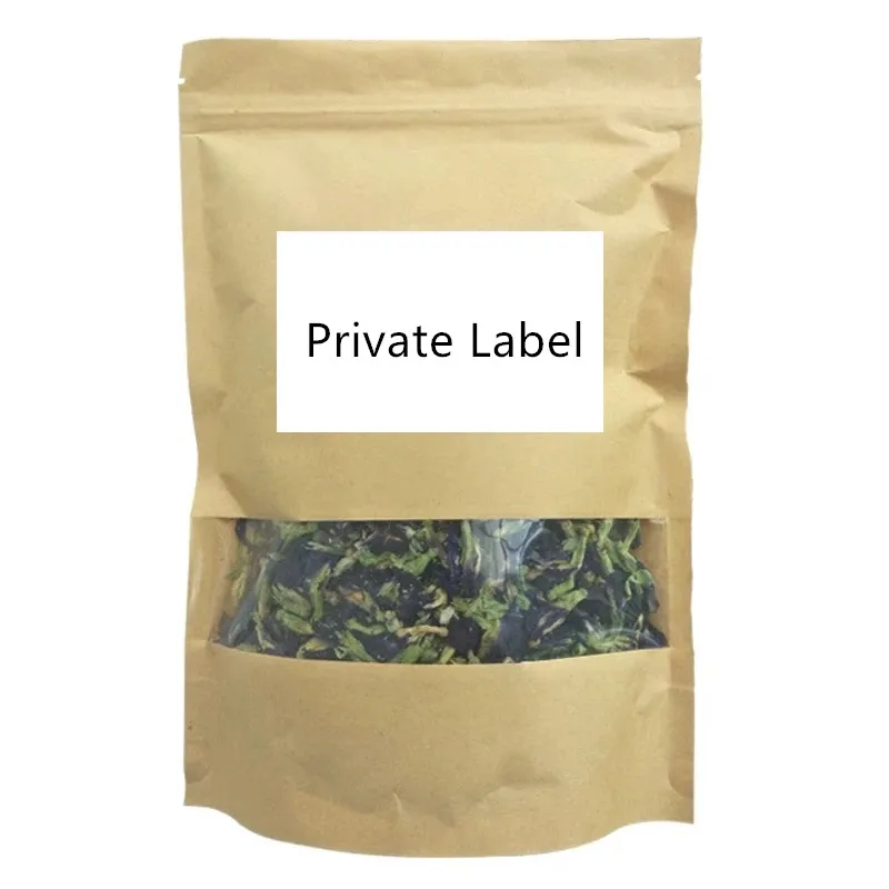 Wholesale Dried Blue Butterfly Pea Flower Tea Organic Butterfly Blue
