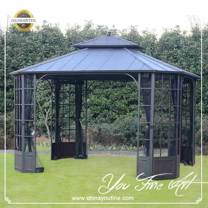 Classical Large Iron Gazebo for Garden