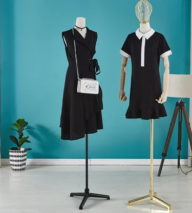 Dress Form FeMale Mannequin for Business Suit Half Body Mannequin Stand