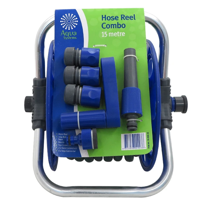 Home & Garden Watering Equipment Aqua Systems 20m Hose Reel ...