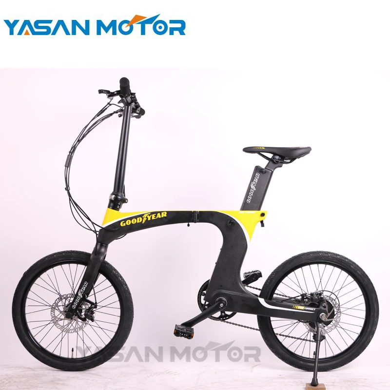 green bike 350w gb carbon light folding electric bike