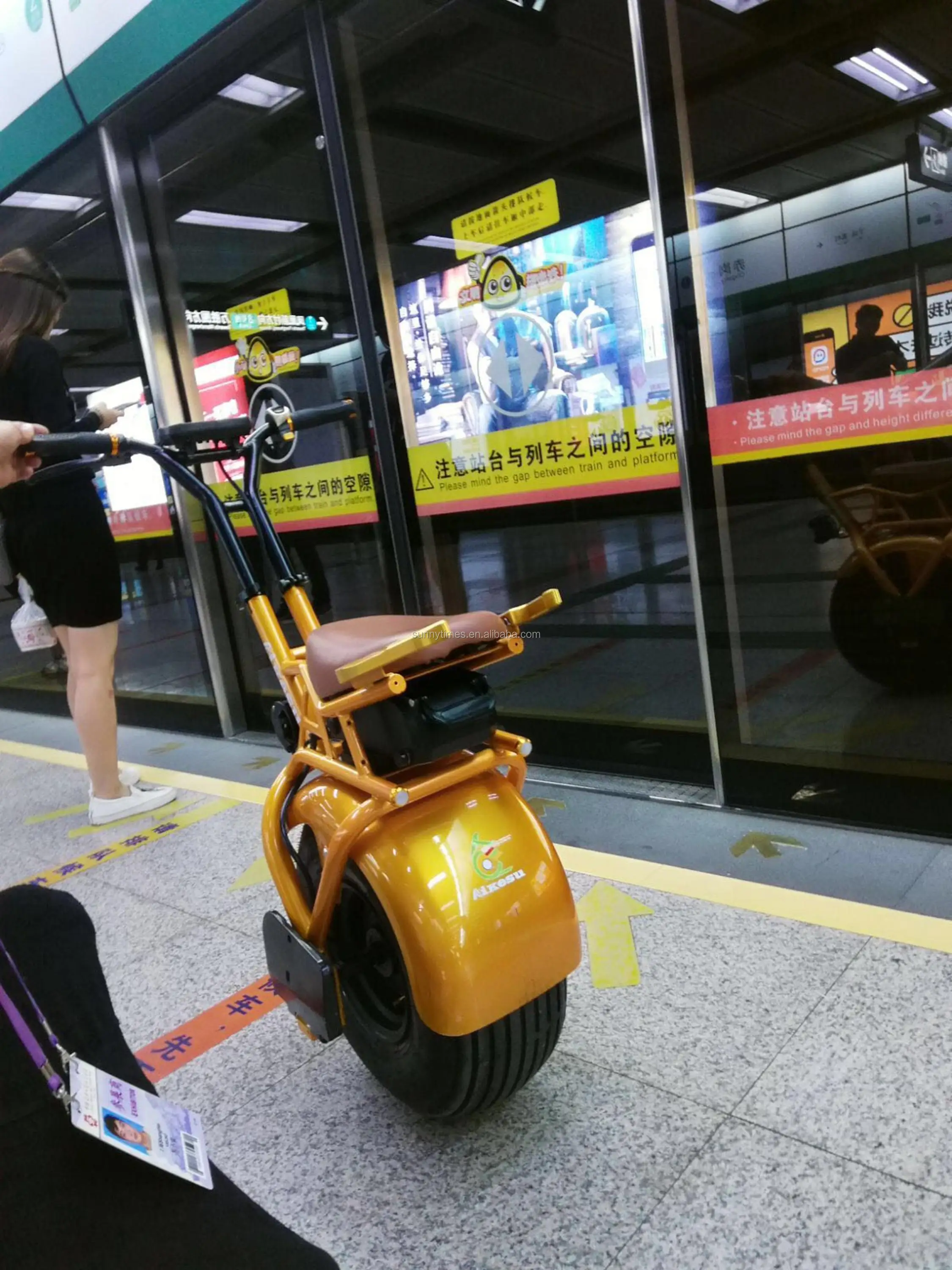 Cheap Fashion 1000w Monocycle Unicycle One Wheel Selfbalancing Unicycle Electric Scooter For