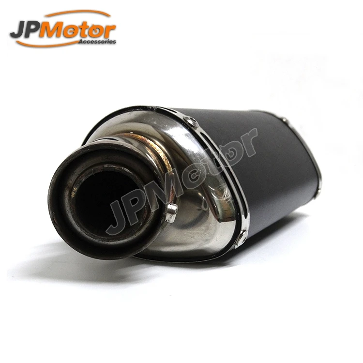 JPMotor Из Нержавеющей Стали Dirt Bike глушитель Универсальный мотоцикл