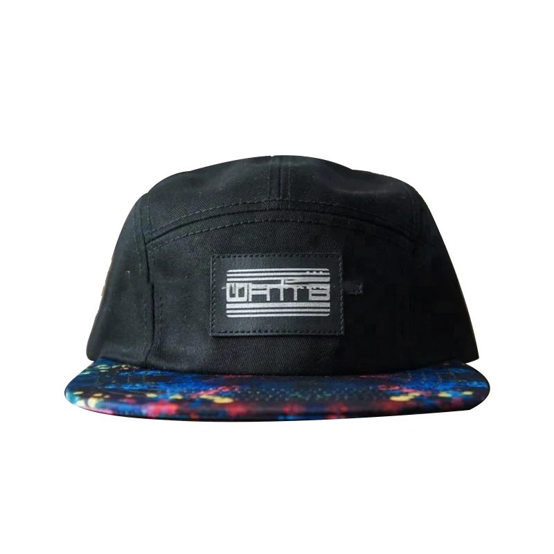 Fashion Custom Made Printing Flat Brim 5 Panel Snapback Cap Design Caps Hats For Bill To Flip Plain Product Fashion Custom Made Printing Flat Brim