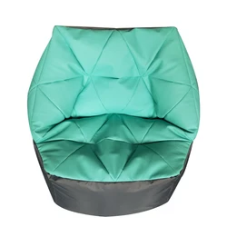 Polyhedral puff bean bag covers living room chairs leather chair cover bean bag sofa NO 3