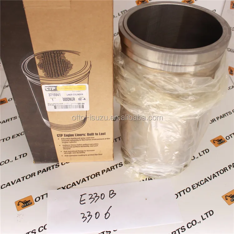 Engine Cylinder Liner Kit CTP Engine Cylinder Liner 2P8889 37159411 105800 2P8889 for Caterpillar CAT 3306 3304
