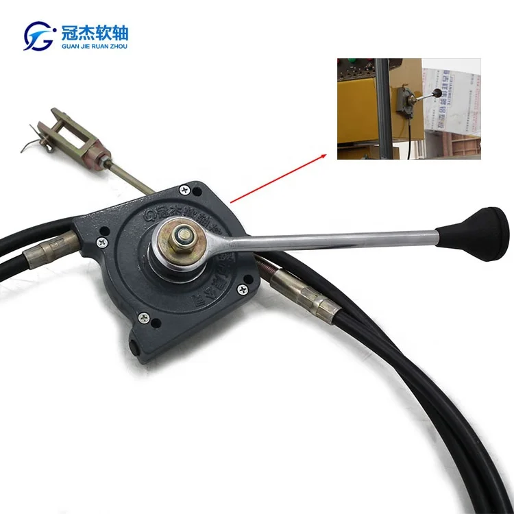 GJ1103 Hand Throttle Control Lever of Construction Machinery Such As Excavators, Fire Engines and Road Rollers