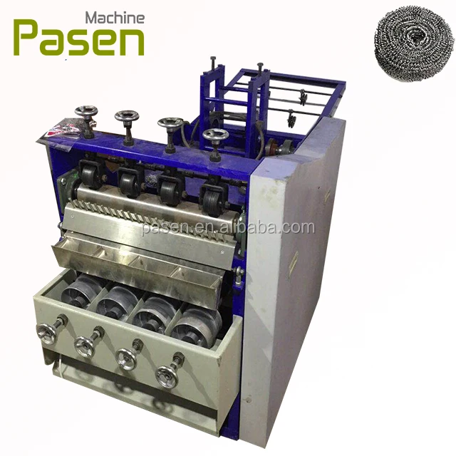 Автоматическая спиральная мочалка машина для изготовления мочалки цена очистки