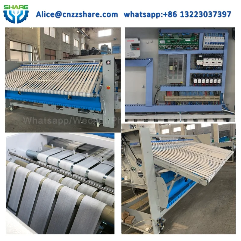 Промышленное использованное гостиничное постельное белье и постельное белье, Складная машина для распродажи полотенец