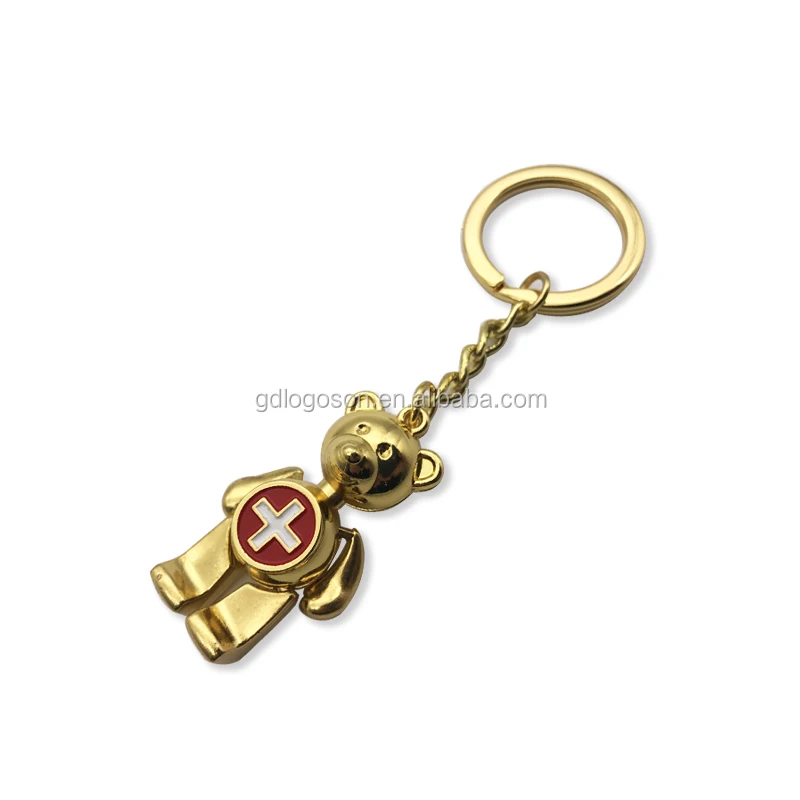 Swis Vintage Teddy Bear Keychain