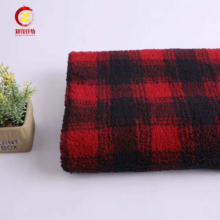 Двустороннее Флисовое одеяло tela с принтом sherpa для ткани