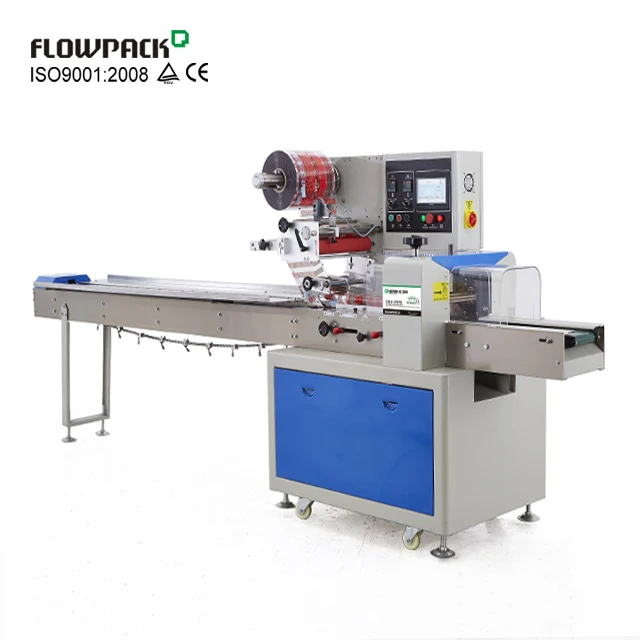 Compact Flowpack Horizontal Barr Flow Packing Machine Small Product Flow Pack Cutlery