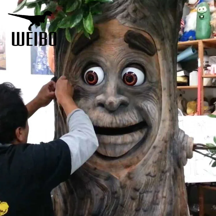 Animatronic Model Talking Tree Speaking Tree With Movements