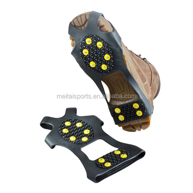 
Силиконовый нескользящий чехол для обуви с зажимом для льда 