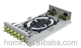 Rack Mount Fiber Optic Terminal Box LC 24 Port ODF 19 Fiber Optic Patch Panel