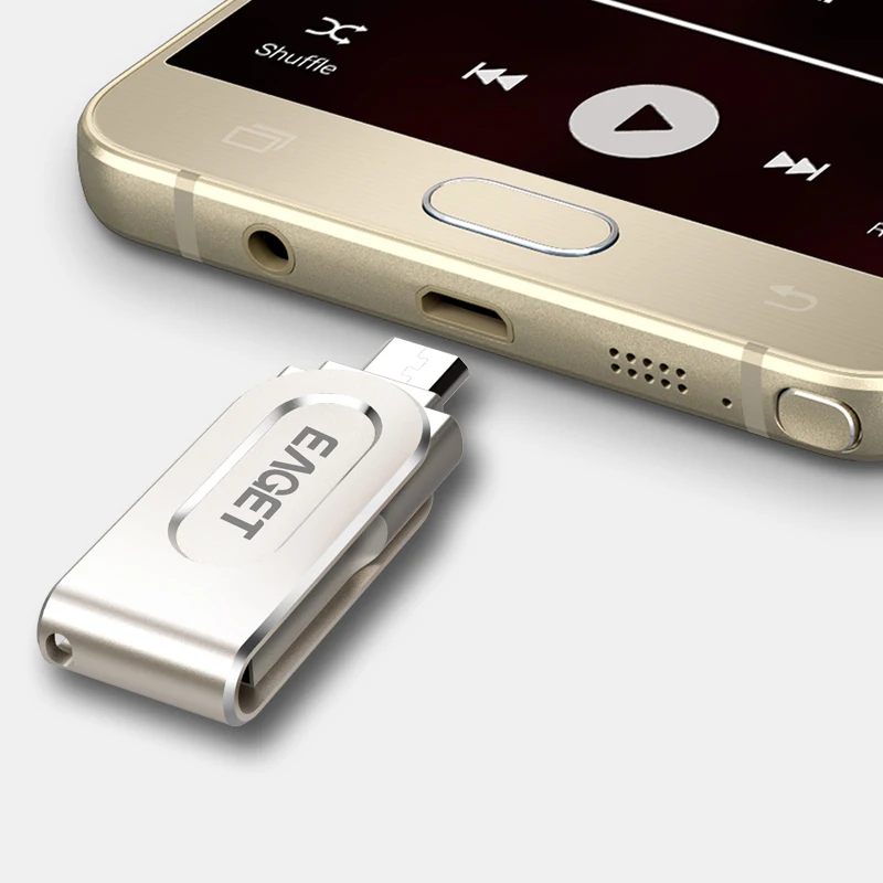 V90 USB 3.0 and Micro USB OTG Interface USB Flash Drive for Smartphone Computer Laptop