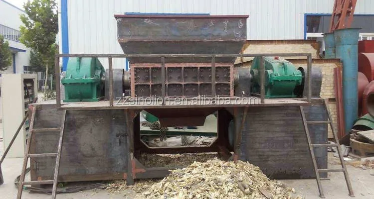 double shaft shredder