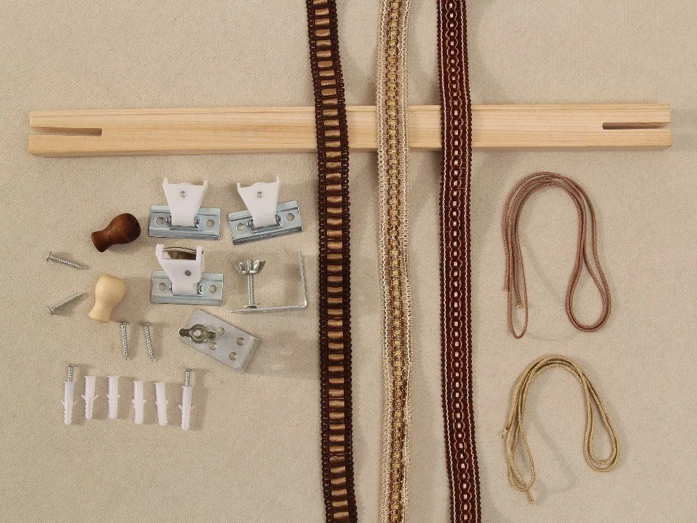 For Bamboo Blinds Cord Lock Pully Components Roller Blinds Parts
