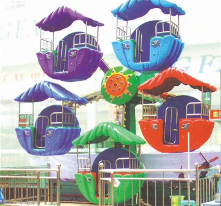Interesting Children Playground Rides 5 Cabins Kids Mini Ferris Wheel for Sale