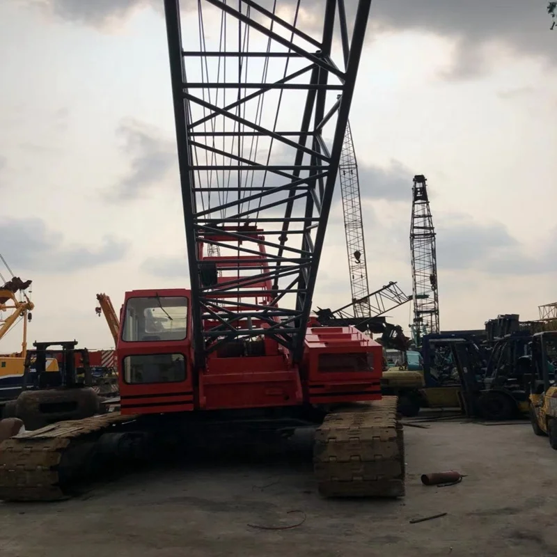 50 тонн, бывший в употреблении японский гусеничный кран hitachi kh180, распродажа
