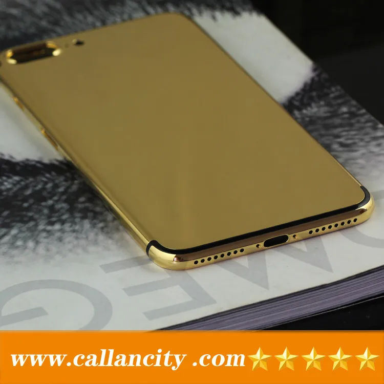 24 Kゴールド版バックプレートfor Iphone 7プラスカスタム Buy 24 Kゴールド版 For Iphone 7プラス Product On Alibaba Com