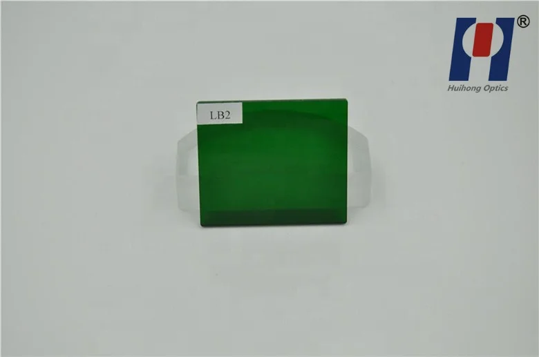 Factory Customize Optical Lb18 Vg5 Vg6 Lb11 Filters Green Glass Filter