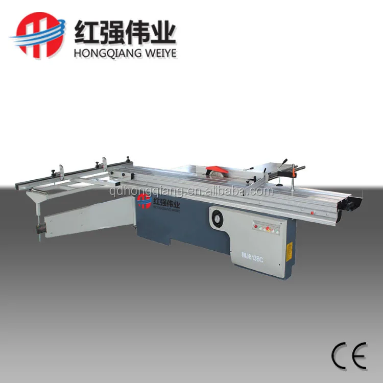 MJ6138C Circular Saw Log Cutting Machine Wood Panel MDF Sliding Table Woodworking Saw Machinery