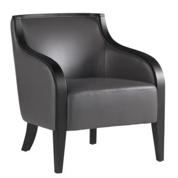 AC-263 Hotel  Lobby Lounge Chair Living Room Furniture Fabric Leisure Single Sofa Chair