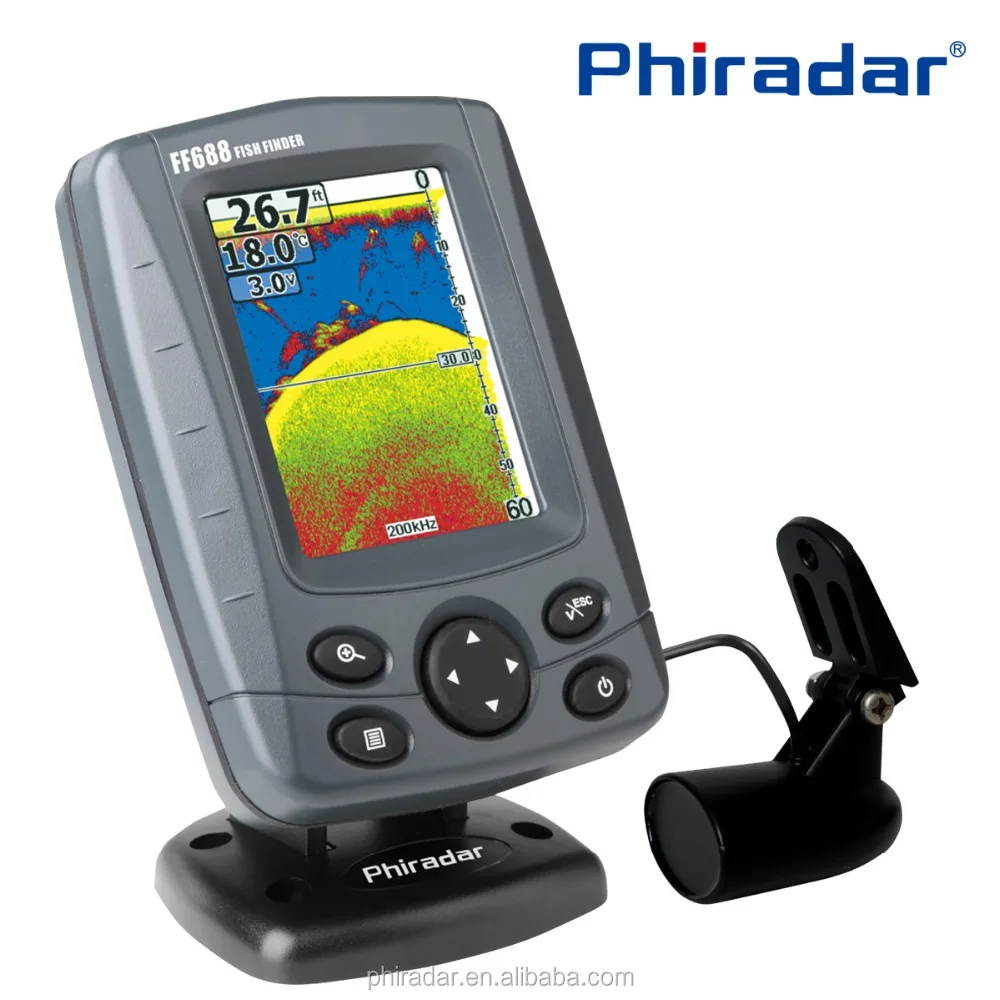 Vexilar Wifi Sonarphone Fishfinder para barcos de pesca de la