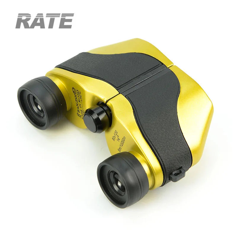 Portable Auto Focus 6x21 UCF Mini Binoculars LED Lamp Toy Telescope for Kids