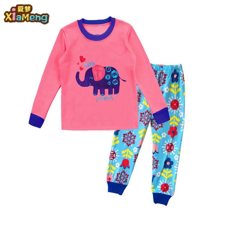 Лидер продаж, высококачественные мягкие хлопковые пижамы для детей, детские хлопковые пижамы