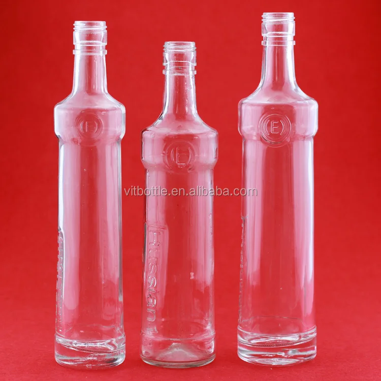 Lot de bouteilles de 750 ml, bouteilles en verre vides à remplir,  bouteilles décoratives, verre élégant et moderne, bouteilles en verre de  qualité