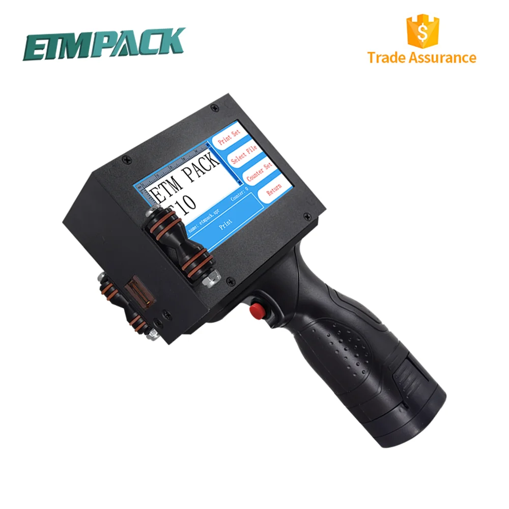 2020 хорошая цена Высокое качество Портативный Срок годности портативная машина тепловой струйный принтер для дерева