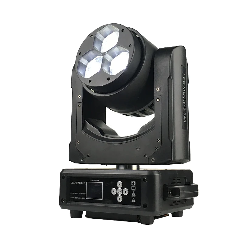Wholesale Best selling 3*40W LED zoom wash beam moving head light box pixel control RGBW lighting stage From