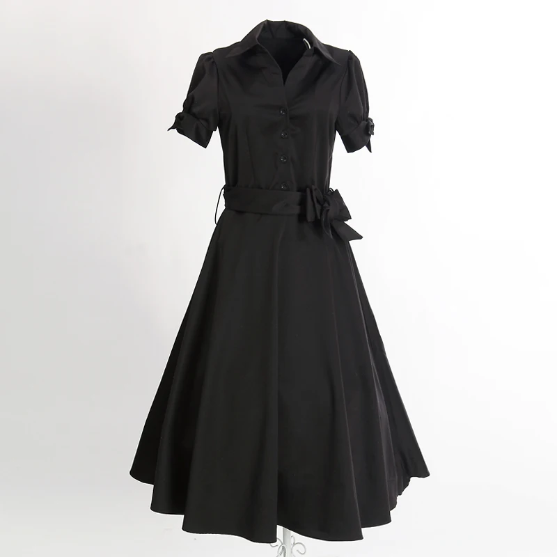 Длина черного платья