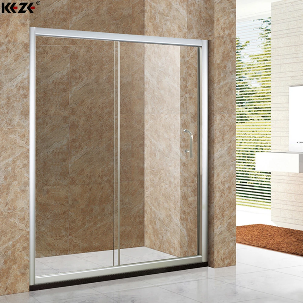 Shower Room Unit Complete Panel Kits with Doors Wall Corner Enclosed Fiberglass One Piece Shower Screen 2 Years Tempered Glas
