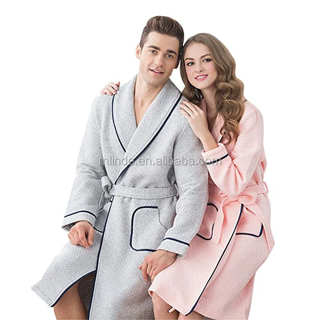 Olgun Kiyafeti Yumusak Pamuk Eslesen Bornoz Pijama Mens Womens Sik Zarif Salonu Waffle Kumas Cift Pijama Buy Couple Sleepwear Ladies Cotton Knit Sleepwear Mature Nightwear Product On Alibaba Com