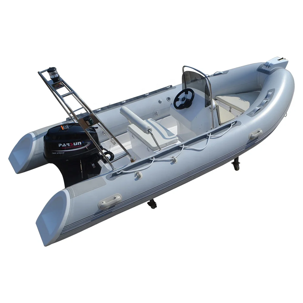 2025 Popular CE 40hp Outboard Motor Fiberglass Hull Rigid Inflatable Dinghy for Sale